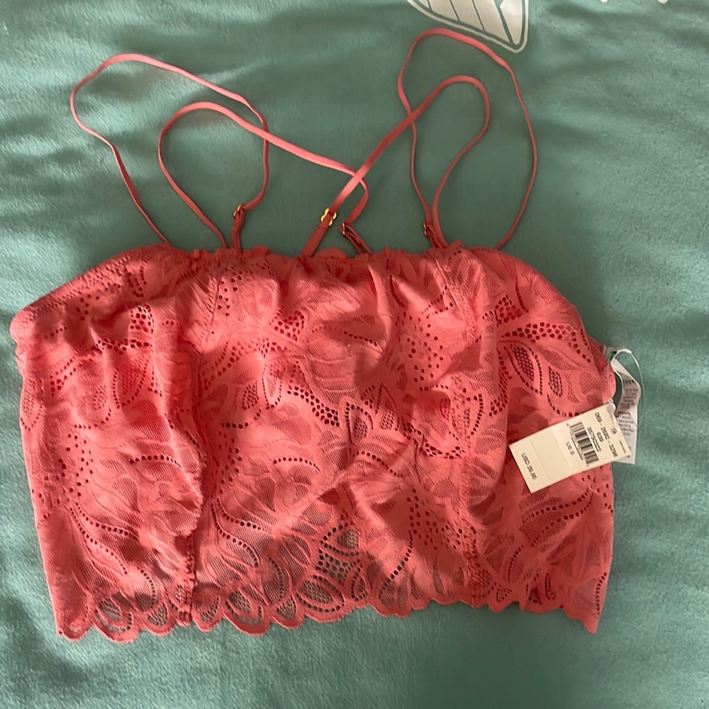 NWT laced and strappy aerie bralette